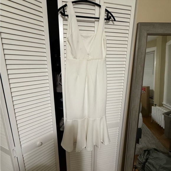 LuLus Elegant White Sleeveless Dress - Picture 2 of 3